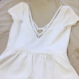 Free People short sleeve peplum top